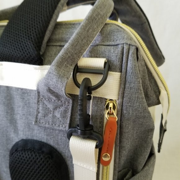 NWT! Childlike Behavior Backpack w/Anti-Theft, Pacifier Pouch, & Stroller Straps - Picture 13 of 16